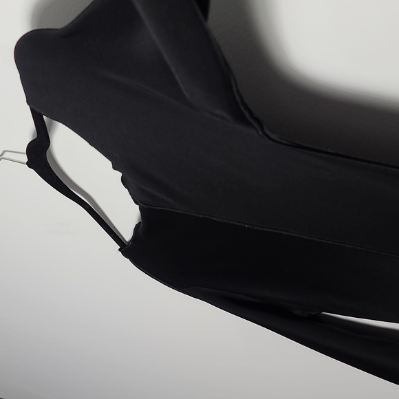 GIORGIO ARMANI Black Long Sleeve Sheath Dress Scooo Neck Knee-Length Size 40 US4 - Picture 15 of 16